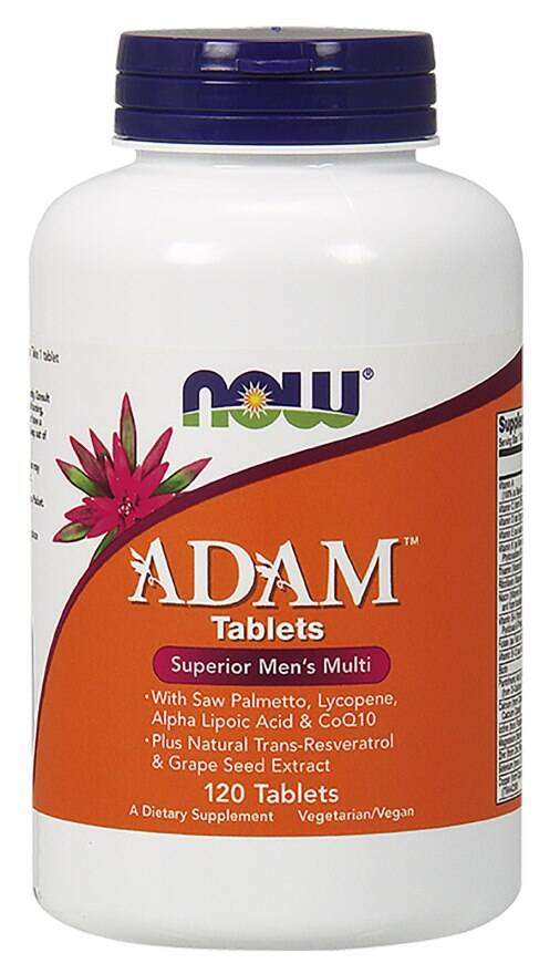 ADAM Multivitamin für Männer – 120 Tabletten – Nuvalia