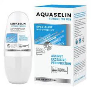 AQUASELIN Extreme Men Specialist Antitranspirant-Roll-on (50 ml / 1,76 fl.oz.) – Nuvalia