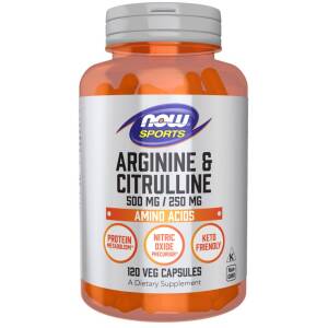 Arginin & Citrullin – 120 Vcaps – Nuvalia