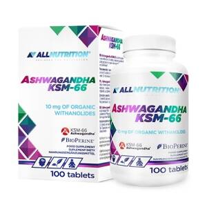 Ashwagandha KSM-66 – 100 Tabletten – Nuvalia