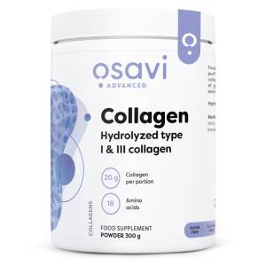 Kollagenpeptide – hydrolysiert, Typ 1 und 3 – 300 g – Nuvalia