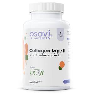 Kollagen Typ II mit Hyaluronsäure – 60 Kapseln – Nuvalia