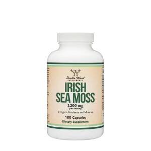 Double Wood Supplements Irish Sea Moss (180 Capsules) - Nuvalia