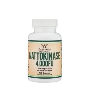 Double Wood Nahrungsergänzungsmittel Nattokinase (120 Kapseln) – Nuvalia