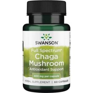 Chaga-Pilz mit vollem Spektrum