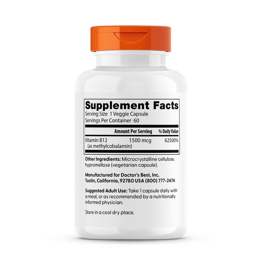 Fully Active B12, 1500mcg – 60 vcaps – Bild 4