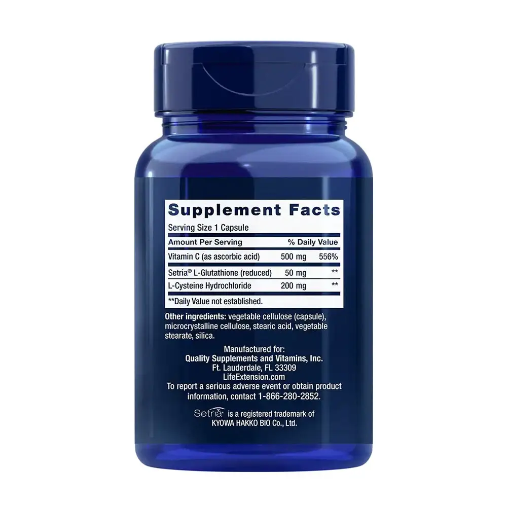 Cysteine & C - 100 caps - Nuvalia