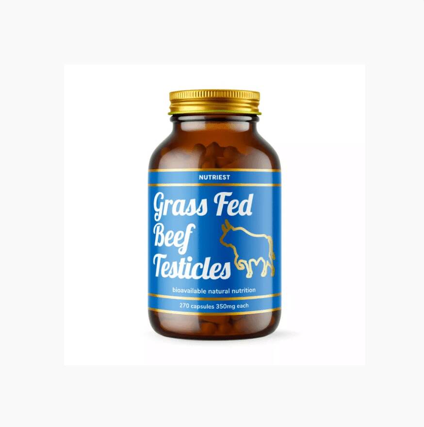 Grass-Fed Dried Beef Testicle – 240 Kapseln – Bild 3