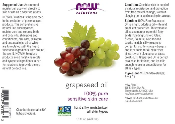 Grapeseed Oil – 473 ml – Bild 2