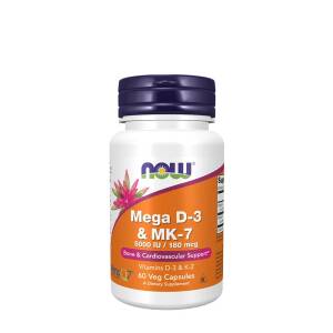 Mega D-3 & MK-7 - 60 vcaps - Nuvalia