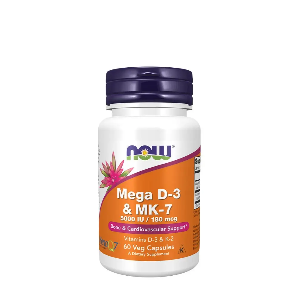 Mega D-3 & MK-7 - 60 vcaps - Nuvalia