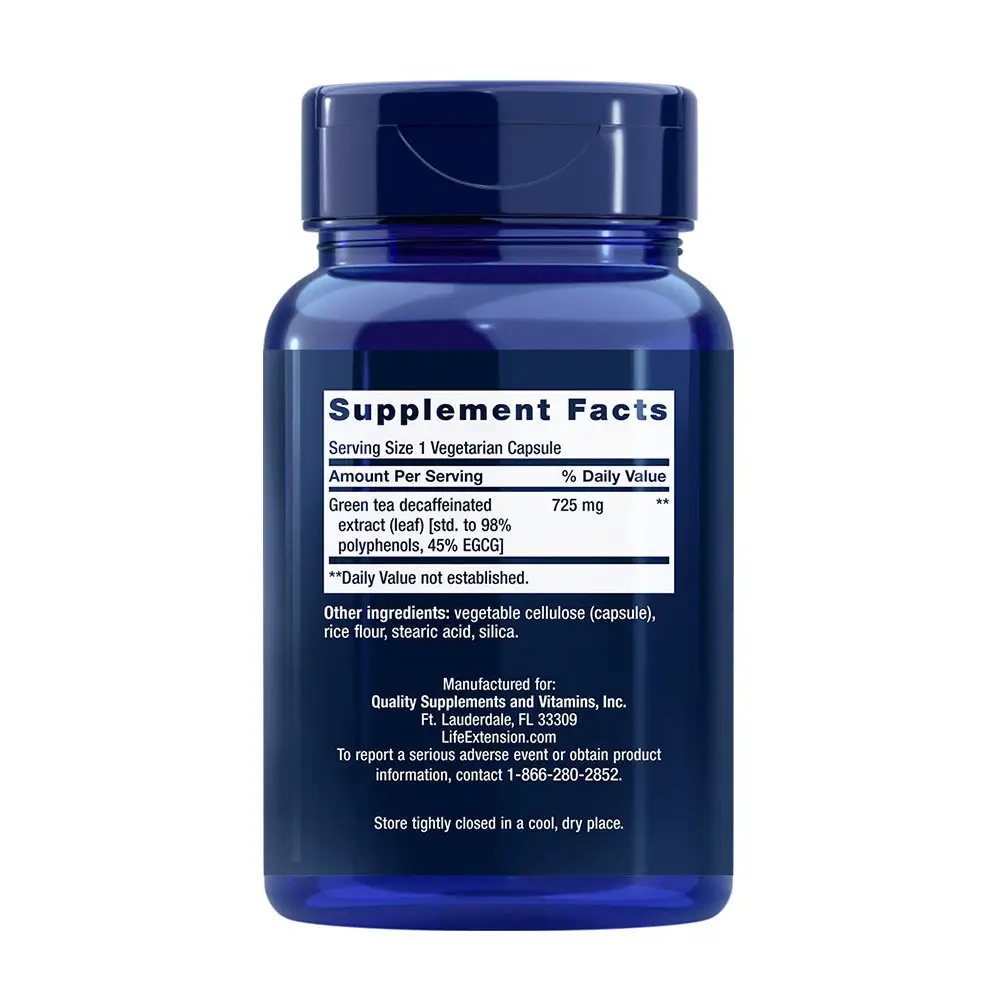 Mega Green Tea Extract – 100 Kapseln – Bild 2