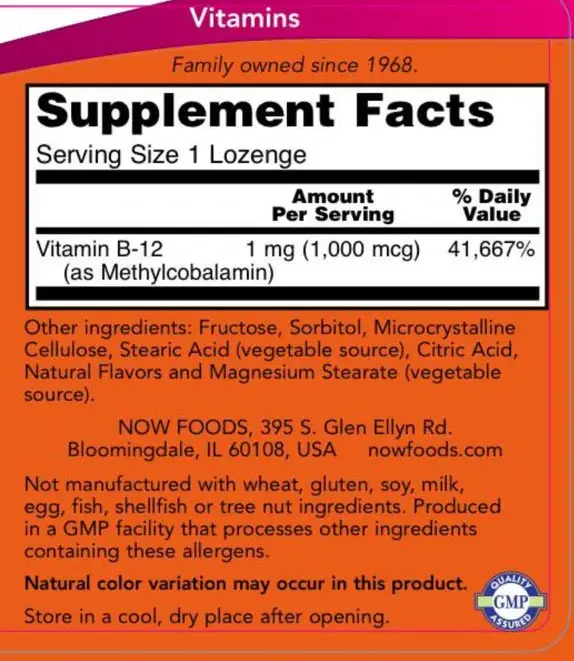 1000 mcg – 100 Lutschtabletten – Nuvalia