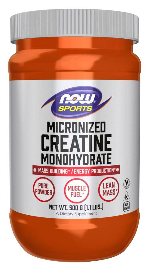 Micronized Creatine Monohydrate - 500g - Nuvalia