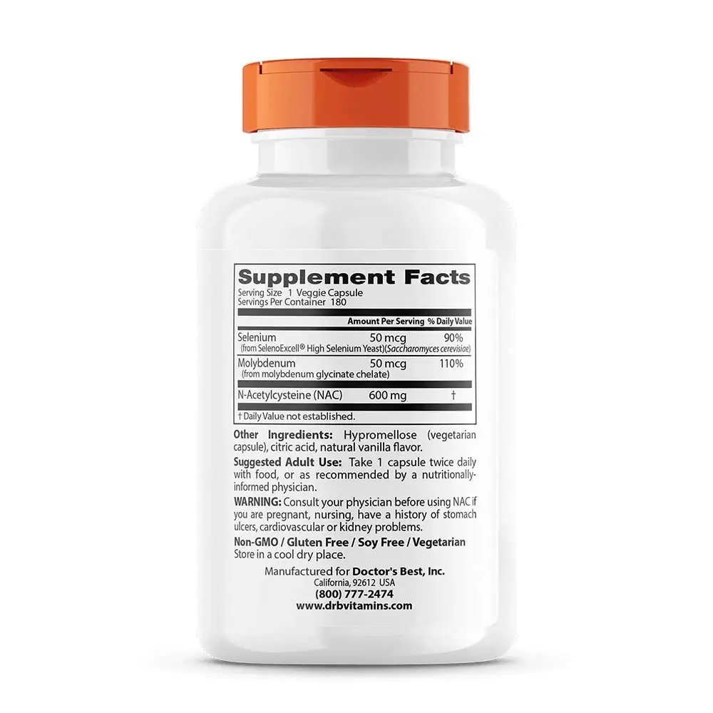 NAC Detox Regulators – 180 vcaps – Bild 2