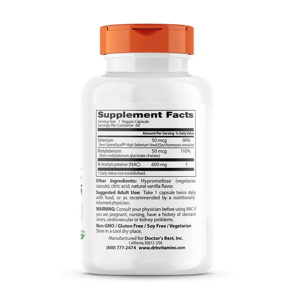NAC Detox Regulators – 60 vcaps – Bild 2