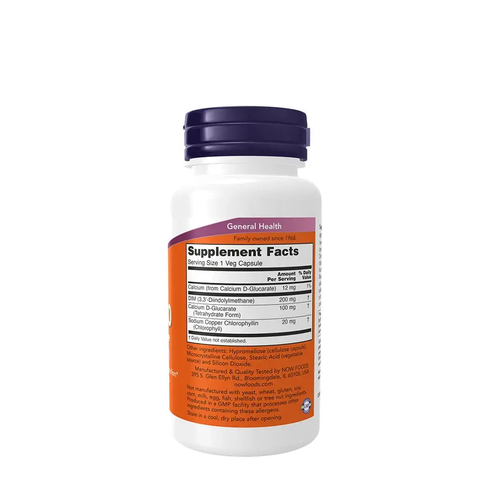 NOW – DIM 200 Diindolylmethane – 90 vcaps – Bild 2