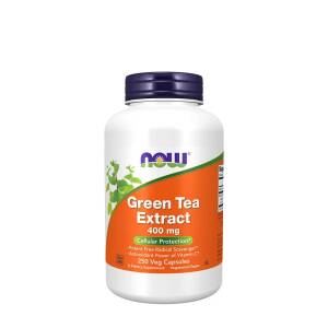 NOW Grüntee-Extrakt 400 mg (250 pflanzliche Kapseln) – Nuvalia