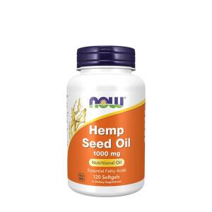 NOW Hanfsamenöl 1000 mg (120 Softgels) – Nuvalia