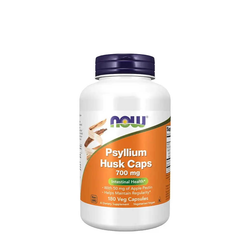 NOW Psylliumschalen 750 mg (180 Kapseln) – Nuvalia