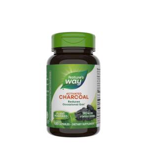 Natures Way Aktivkohle (100 Kapseln) – Nuvalia