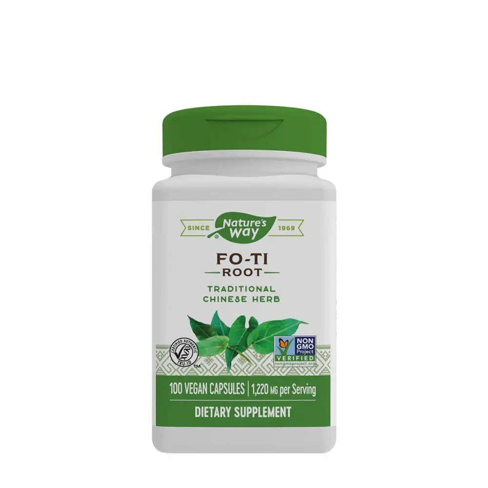 Natures Way Fo-Ti Root (100 Capsules) - Nuvalia