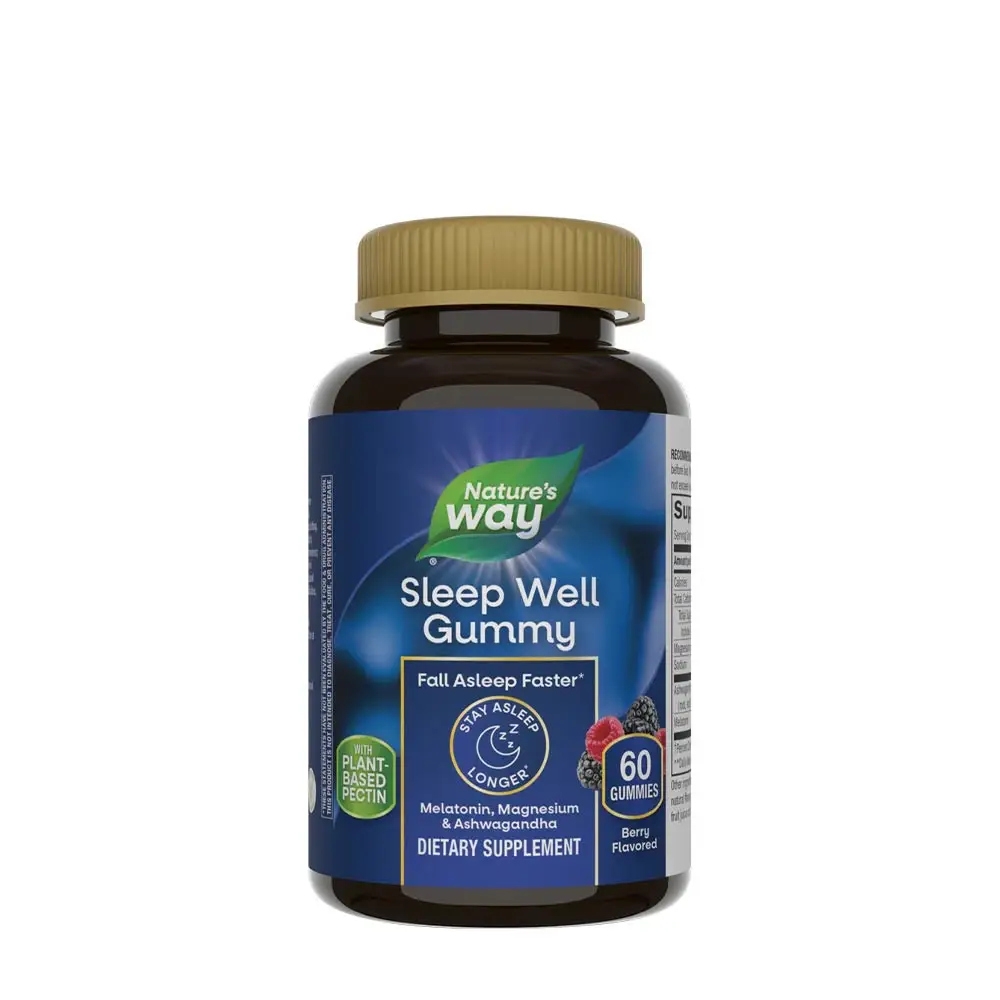 Natures Way Sleep Well Gummies (60 Gummies) - Nuvalia