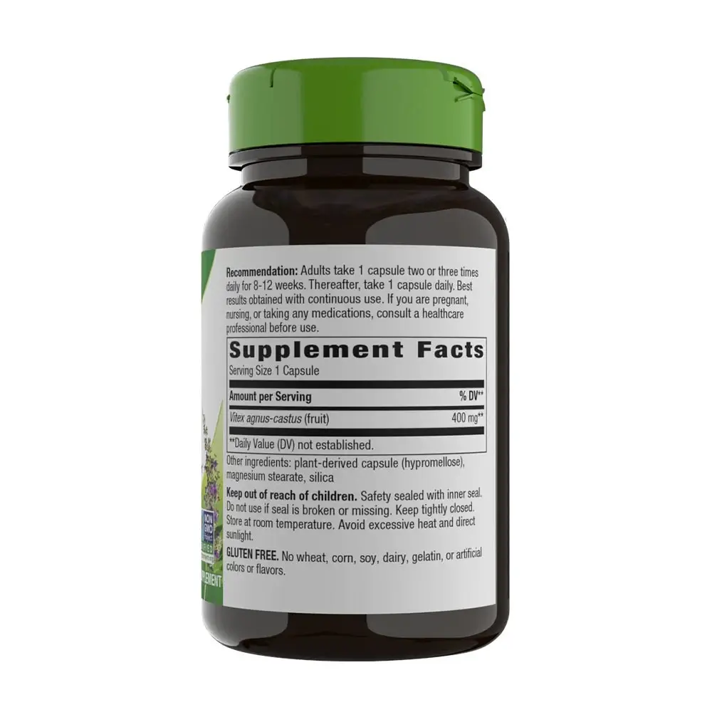 Natures Way Vitex Fruit (100 Kapseln) – Bild 8