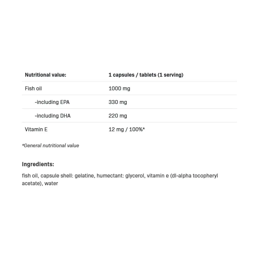 Omega 3 Strong – 90 Kapseln – Bild 2