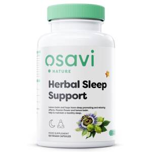 Herbal Sleep Support (Melatonin Free) - 120 vegan caps - Nuvalia