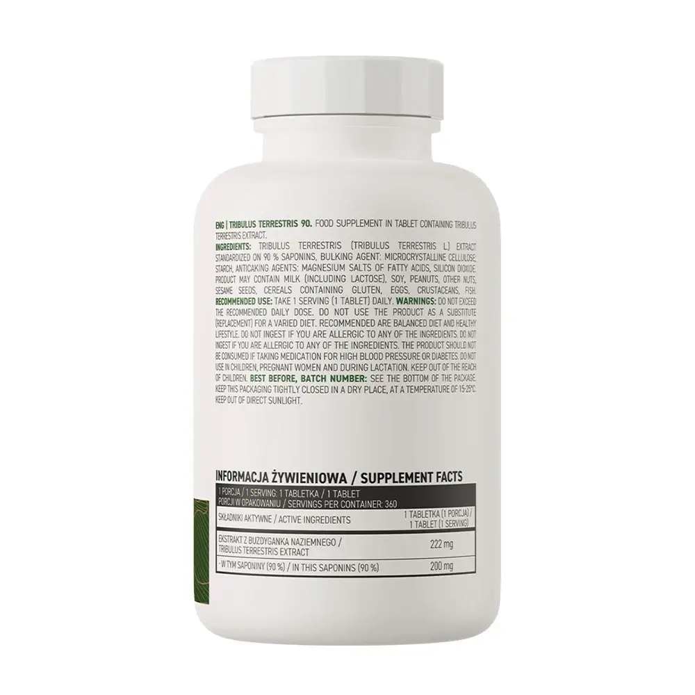 Ostrovit Tribulus Terrestris VEGE (360 Tabletten) – Bild 2