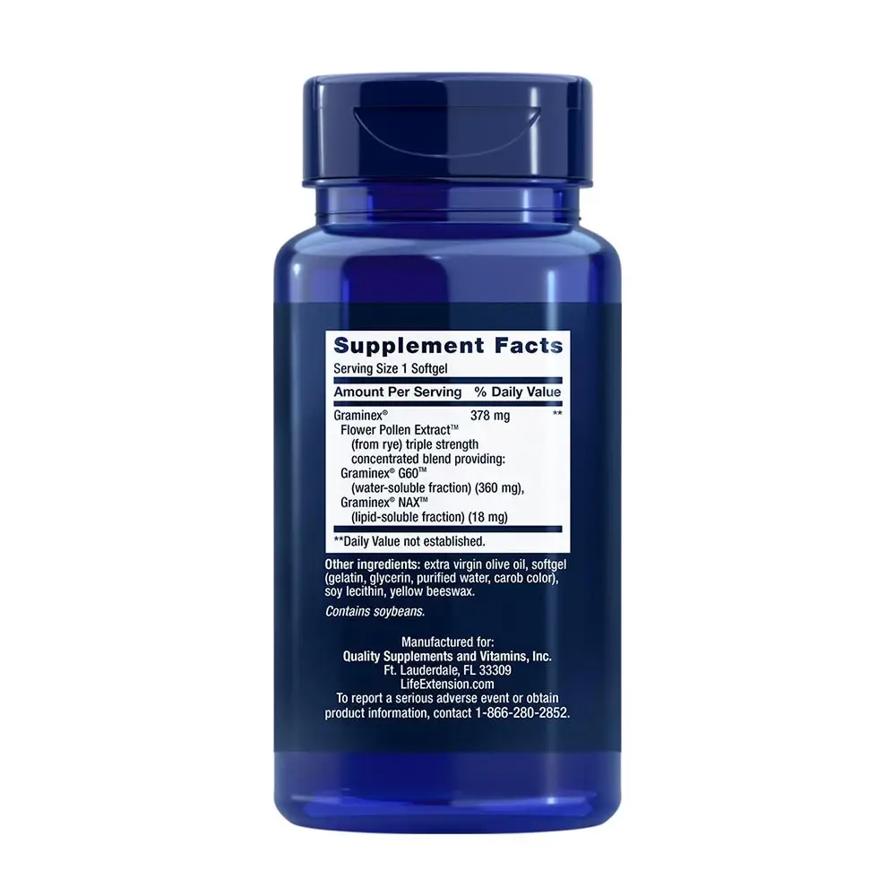 ProstaPollen Triple Strength – 30 Softgels – Bild 2