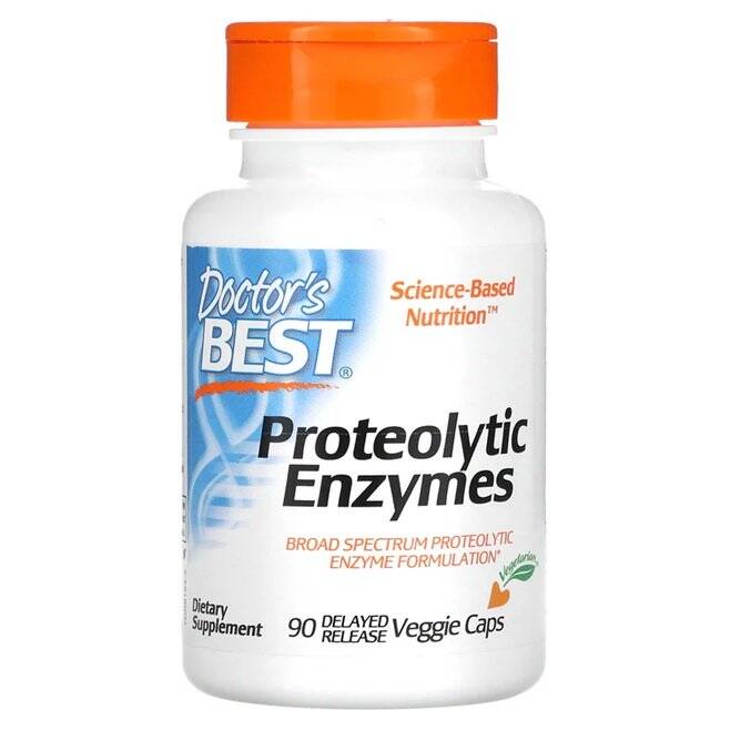 Proteolytische Enzyme – 90 Vcaps – Nuvalia