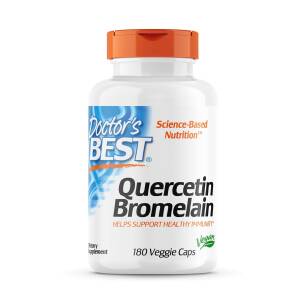 Quercetin Bromelain - 180 vcaps - Nuvalia