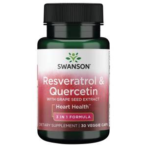 Resveratrol & Quercetin – 30 Vcaps – Nuvalia