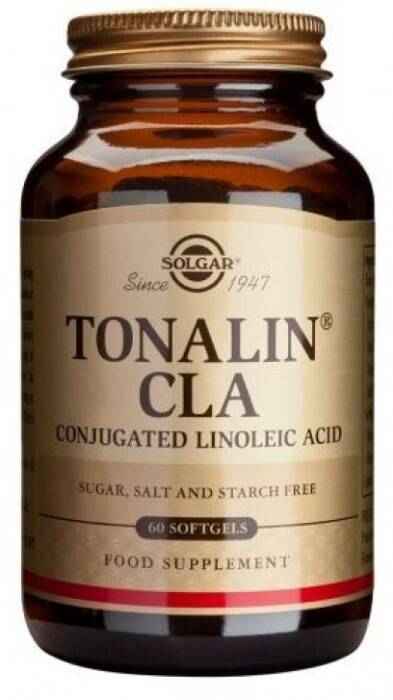 SOLGAR CLA - Tonalin 1300 mg from Safflower Seed Oil (60 caps) - Nuvalia