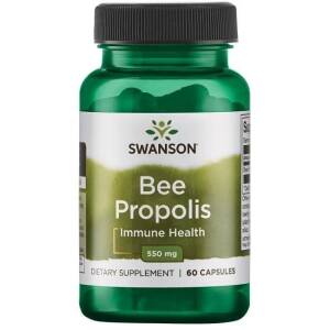 SWANSON Bienenpropolis 550 mg, 60 Kapseln – Nuvalia
