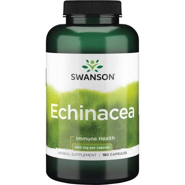 SWANSON Echinacea 400 mg, 180 Kapseln – Nuvalia