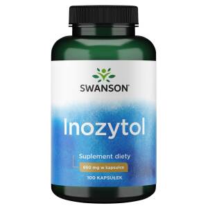 SWANSON Inozytol 650mg 100kaps - Nuvalia
