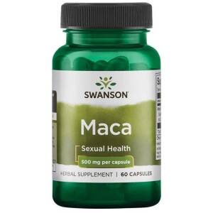 SWANSON Maca extract 500mg 60 kaps - Nuvalia