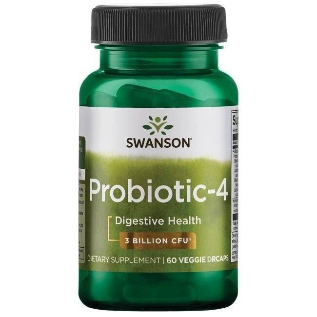 SWANSON Probiotic-4 60 Kapseln – Nuvalia