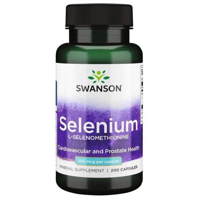 SWANSON Selen SeLECT 100mcg 200kaps - Nuvalia