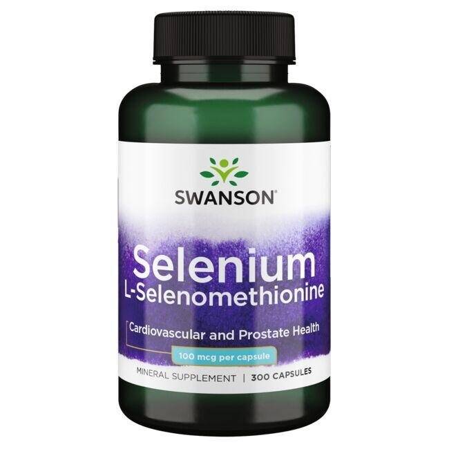 SWANSON Selen SeLECT 100 mcg 300 Kapseln – Nuvalia