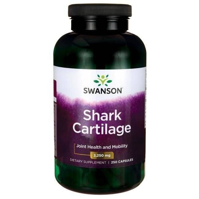 SWANSON Haifischknorpel 750 mg, 250 Kapseln – Nuvalia
