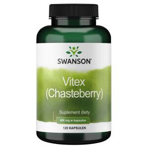 SWANSON Vitex (Chasteberry) 400mg 120kaps - Nuvalia