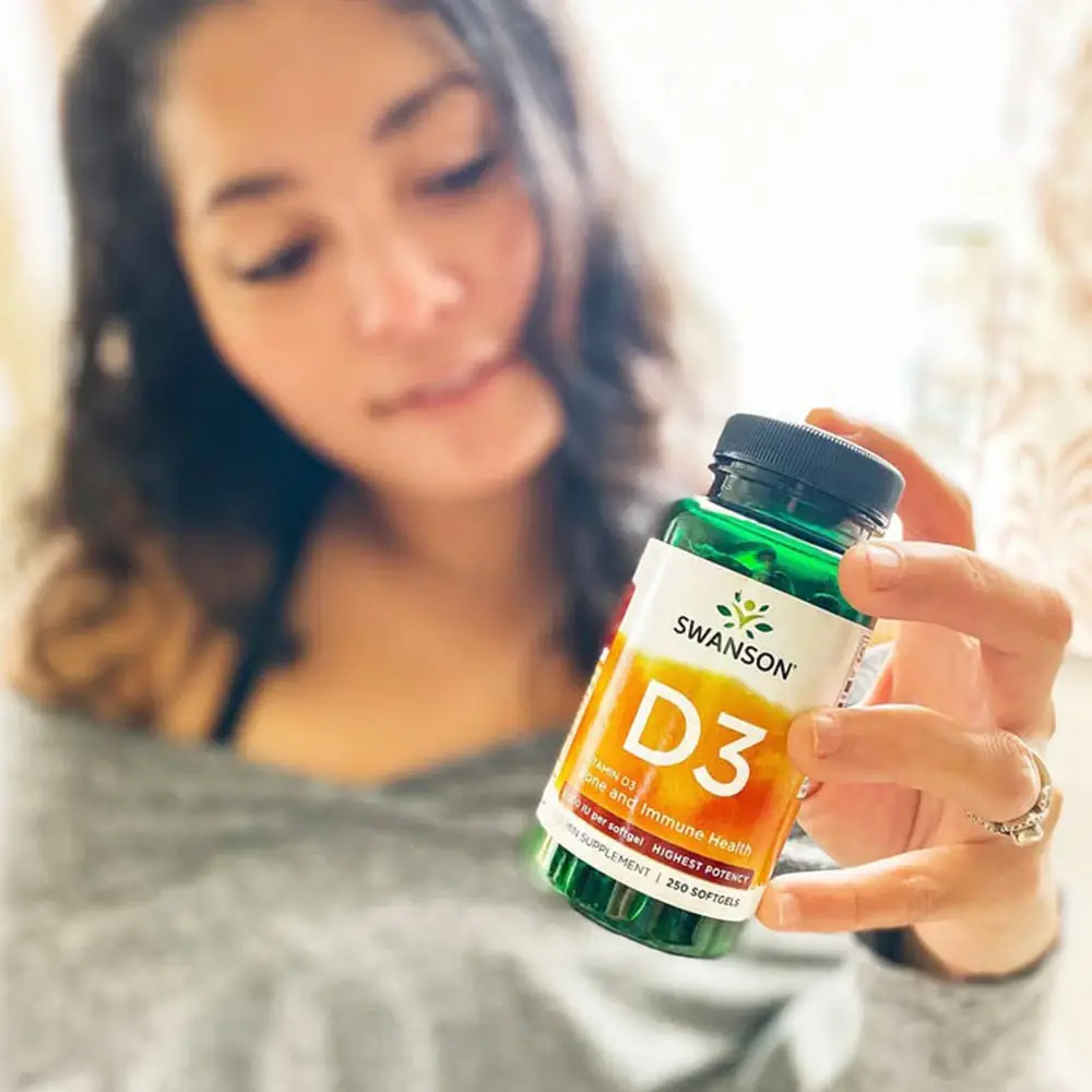 SWANSON Vitamin D-3 2000 IU 250 Kapseln – Bild 5