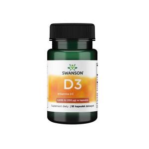 SWANSON Vitamin D-3 4000 IE 90 Kapseln – Nuvalia