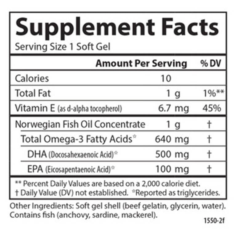Super DHA Gems, 500mg – 60 + 20 Weichkapseln – Bild 3