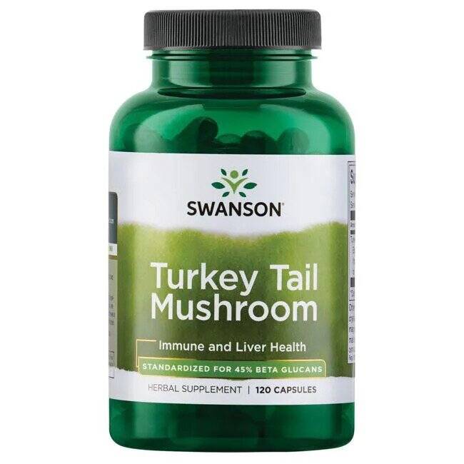 Turkey Tail Mushroom - 120 caps - Nuvalia