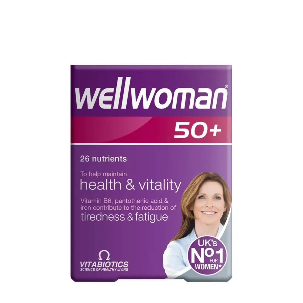 Vitabiotics Wellwoman 50+ (30 Tablets) - Nuvalia